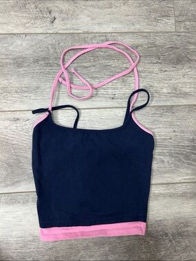 Tilly's Navy Crop Tank